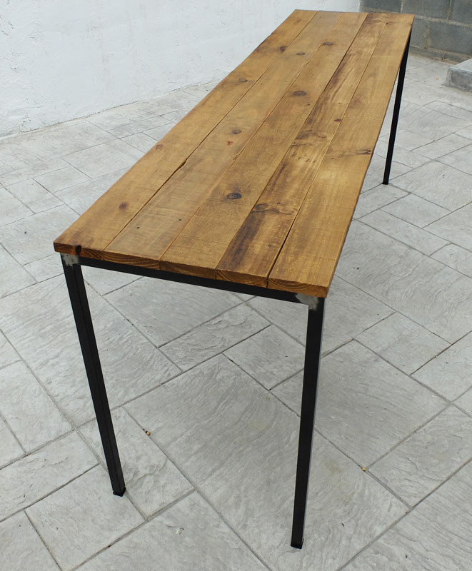 taula fusta palets