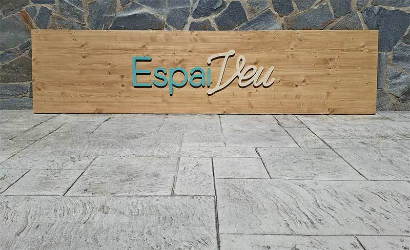 letrero madera personalizado